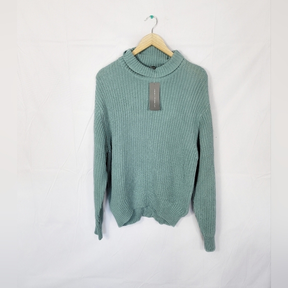 Women's NWT French Connection Sweater in Light Blue - Picture 1 of 4